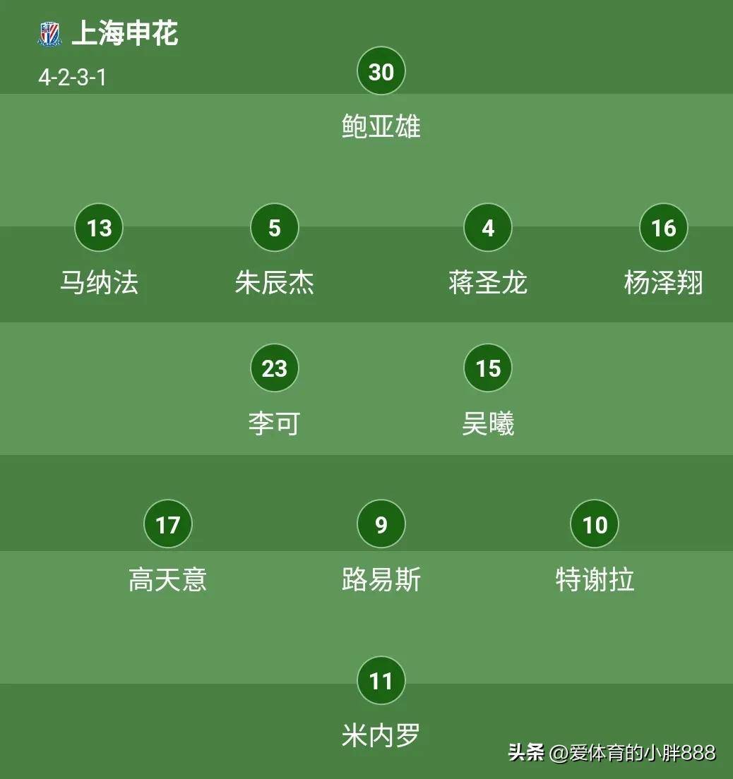 playace真人-包含申花主场胜泰达，中超积分榜上升至第六的词条